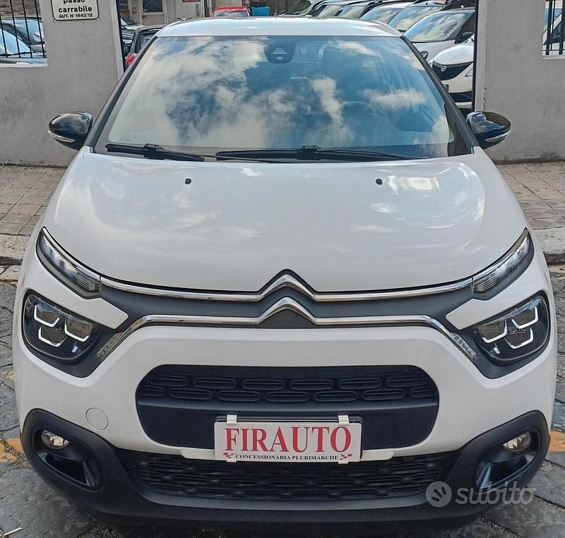 Usata Citroën C3 Feel 102 CV (75 kW) 2022 Bianco Utilitaria