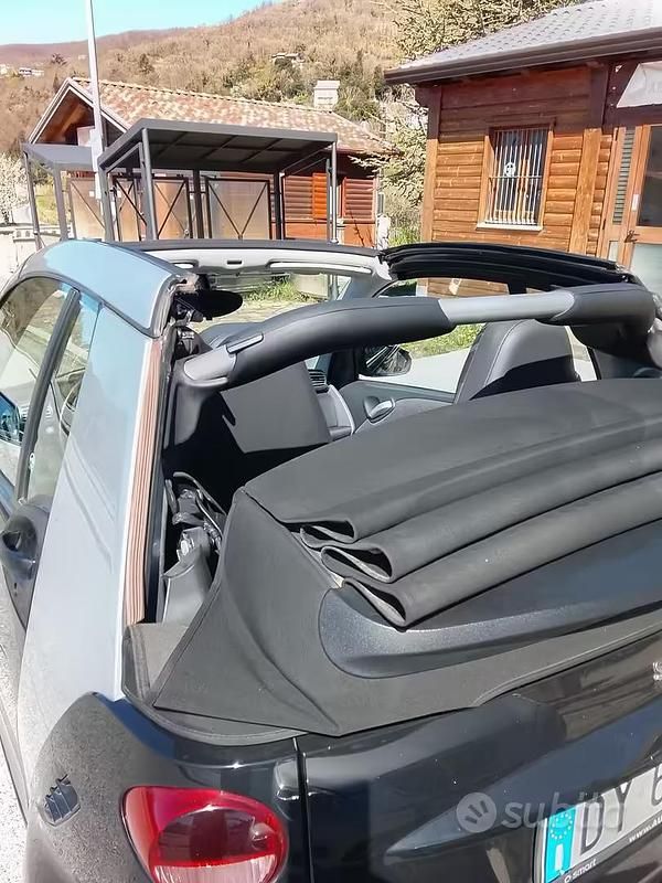 Usata Smart ForTwo Cabrio 71 CV (52 kW) 2009 Nero Cabrio