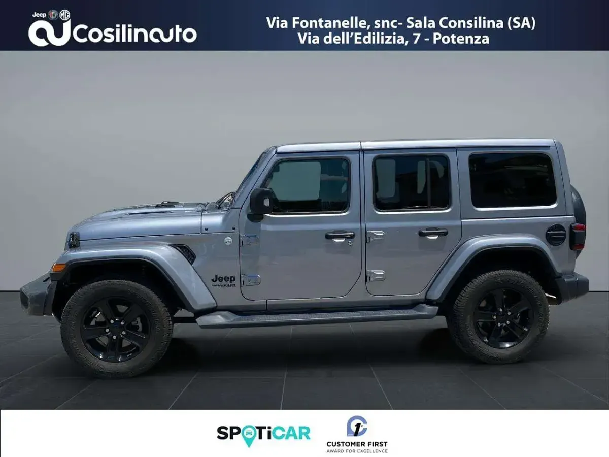 Usata Jeep Wrangler Unlimited 200 CV (147 kW) 2019 Grigio SUV
