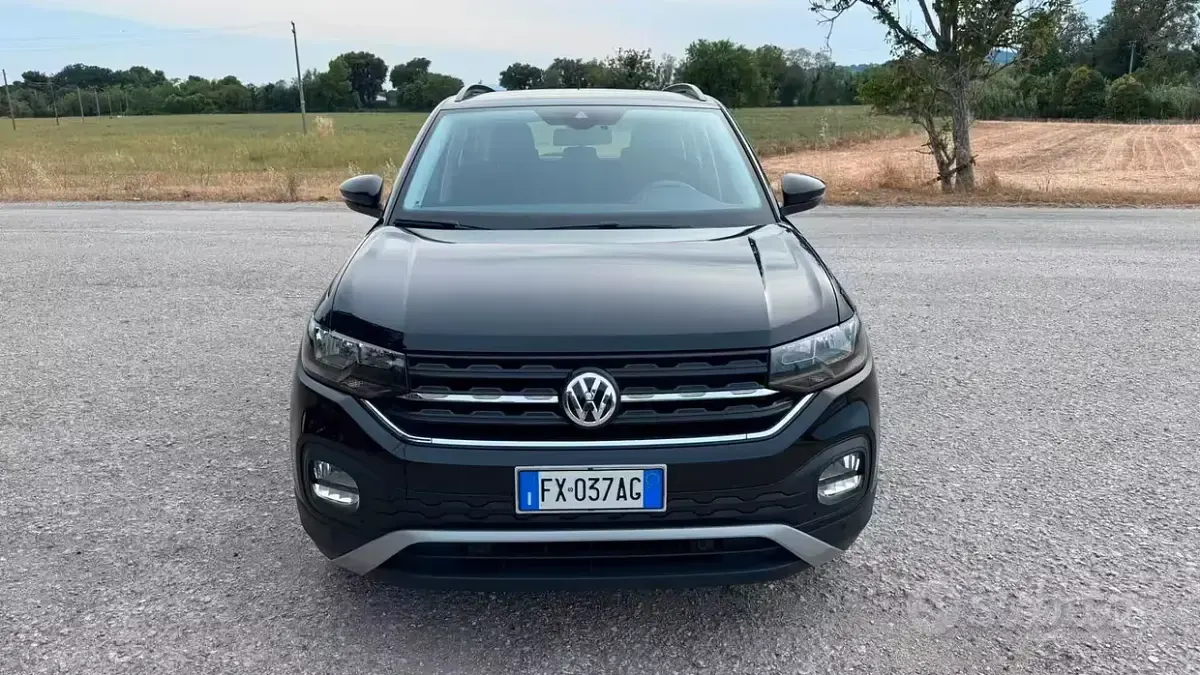Usata VW T-Cross Style 95 CV (69 kW) 2019 Nero SUV