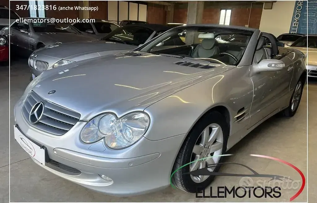 Usata Mercedes SL350 245 CV (180 kW) 2004 Cabrio