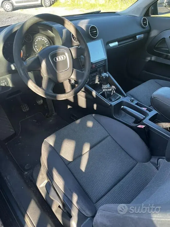 Usata Audi A3 115 CV (84 kW) 2007 Grigio Utilitaria