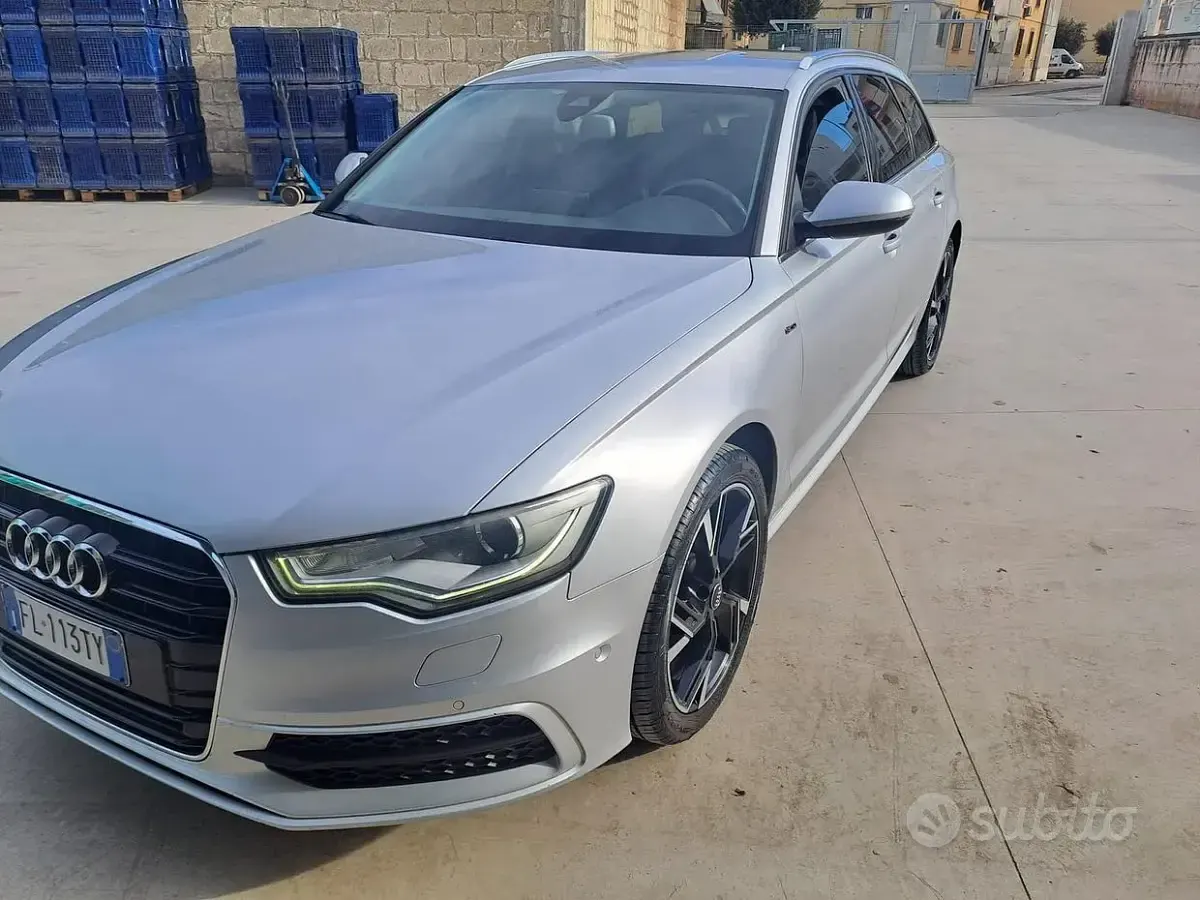 Usata Audi A6 S-Line 204 CV (150 kW) 2013 Grigio Station wagon