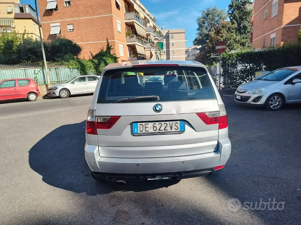 Usata BMW X3 Efficient Dynamics 177 CV (130 kW) 2007 Grigio SUV