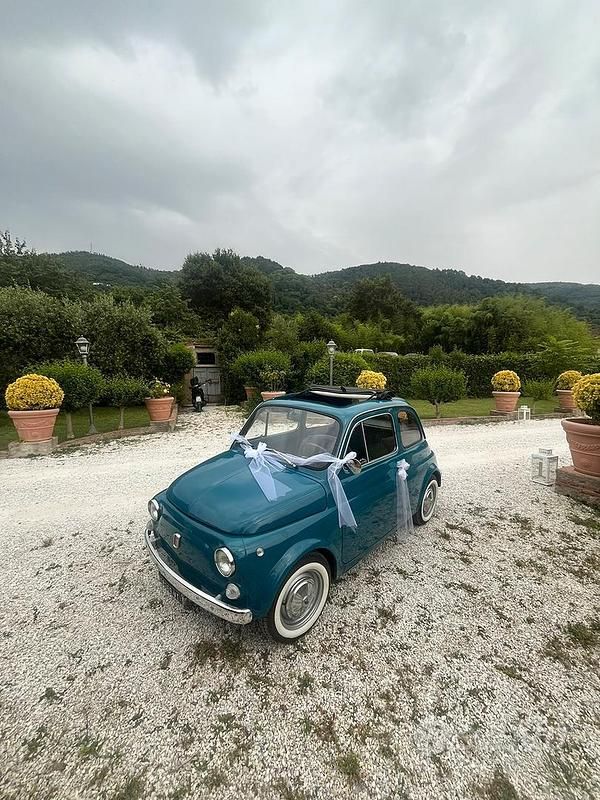 Usata Fiat 500 1970 Blu Berlina