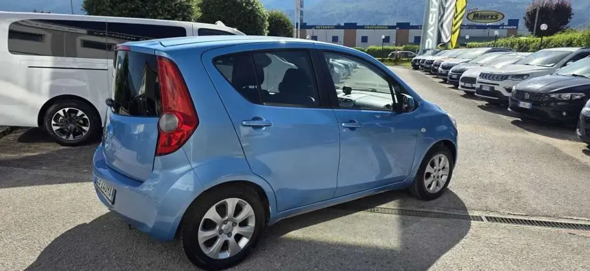 Usata Opel Agila Enjoy 86 CV (63 kW) 2009 Blu Utilitaria