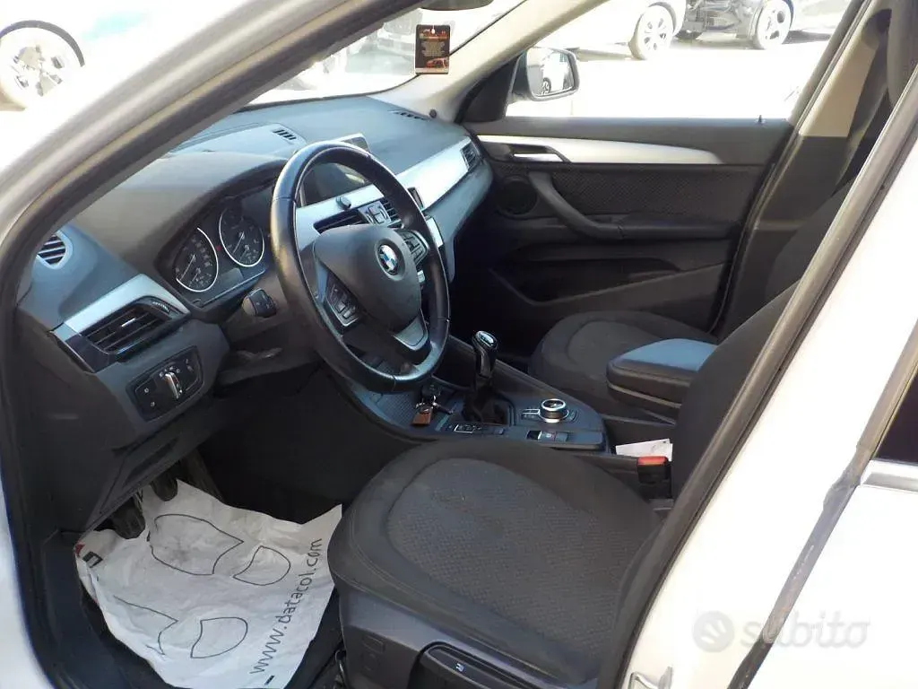 Usata BMW X1 Advantage 150 CV (110 kW) 2018 Bianco SUV