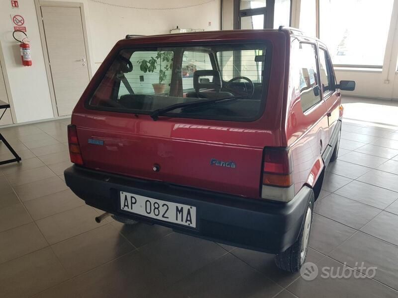 Usata Fiat Panda 39 CV (28 kW) 1997 Rosso Utilitaria