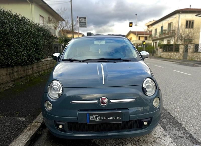 Usata Fiat 500 69 CV (50 kW) 2014 Blu Berlina