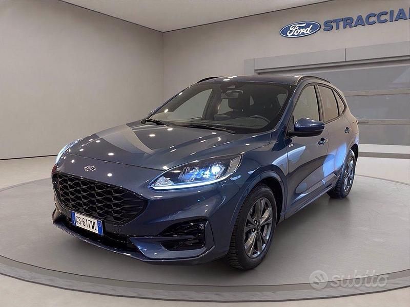 Blu metallizzato Usata 2024 Ford Kuga ST-Line SUV | 26.900 € (Buon prezzo) - Immagine 1/4