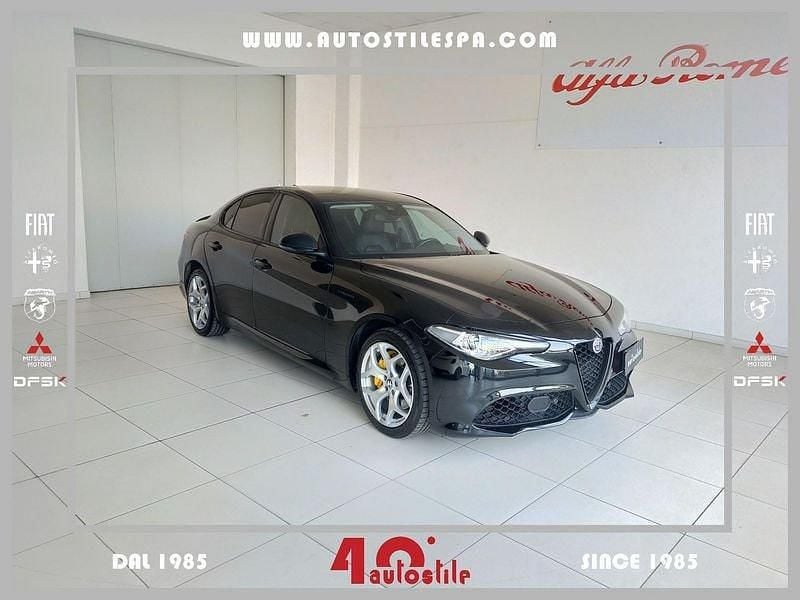 Brugt Alfa Romeo Giulia Veloce 209 HK (153 kW) 2021 Sort Sedan