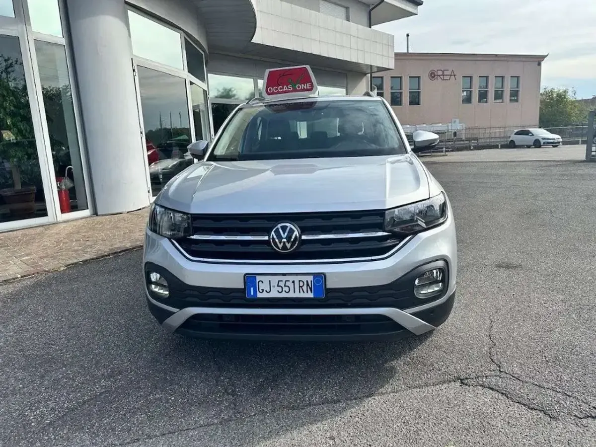 Usata VW T-Cross Style 110 CV (80 kW) 2022 Antracite SUV