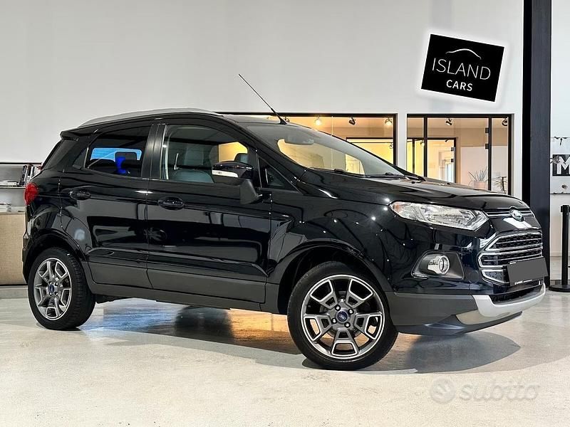 Usata Ford Ecosport Titanium 125 CV (91 kW) 2017 Nero SUV