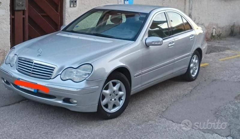 Usata Mercedes C220 2003 Grigio Berlina