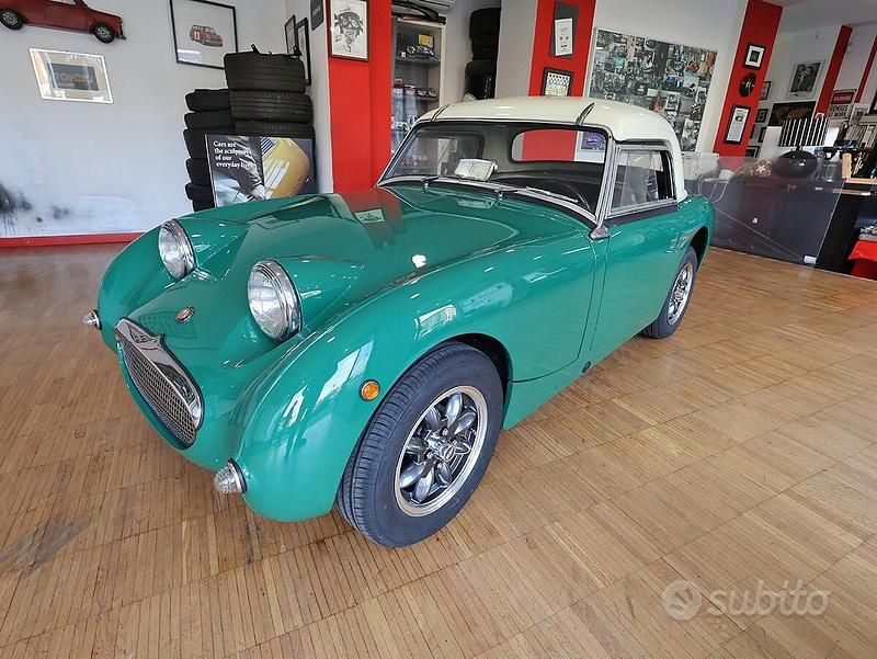 Usata Austin Healey Sprite 43 CV (31 kW) 1950 Verde Cabrio
