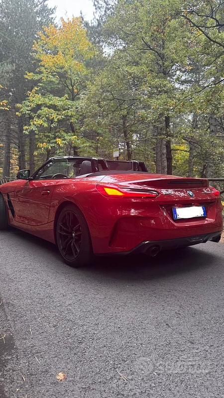 Usata BMW Z4 Comfort Edition 197 CV (144 kW) 2019 Rosso Cabrio