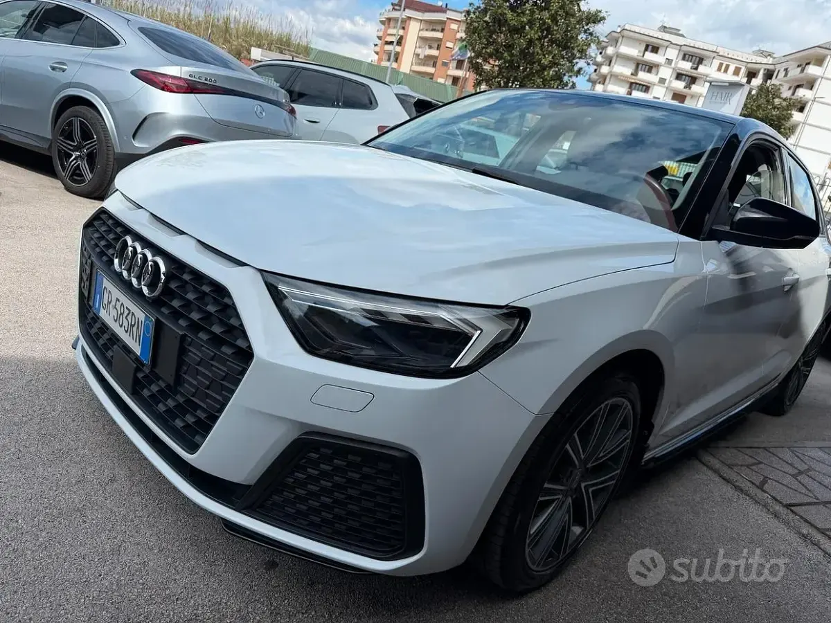 Usata Audi A1 Sportback Advanced Plus 116 CV (85 kW) 2020 Bianco Utilitaria