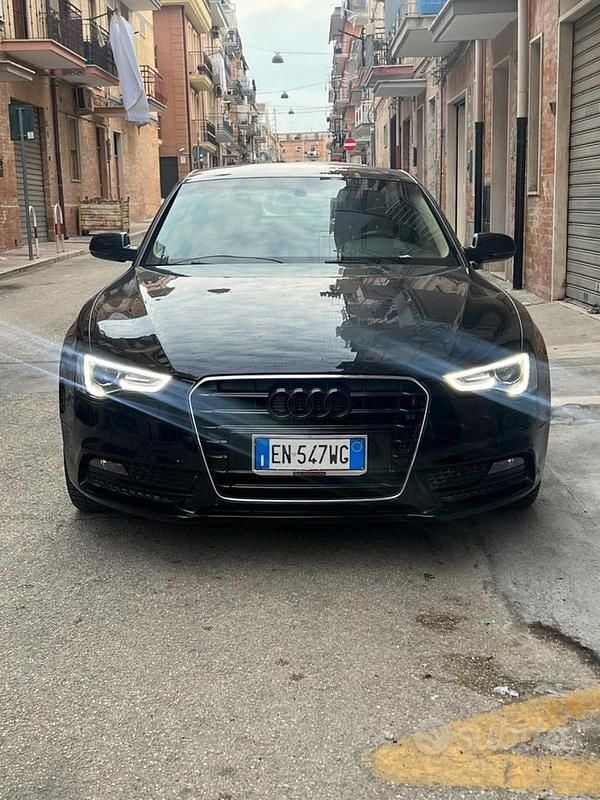 Usata Audi A5 177 CV (130 kW) 2013 Nero Berlina