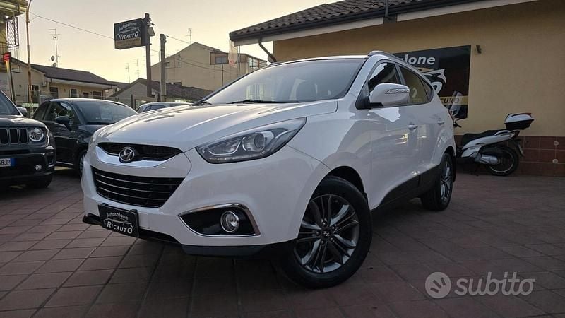 Bianco Usata 2014 Hyundai ix35 Comfort SUV | 9490 € (Buon prezzo) - Immagine 1/4