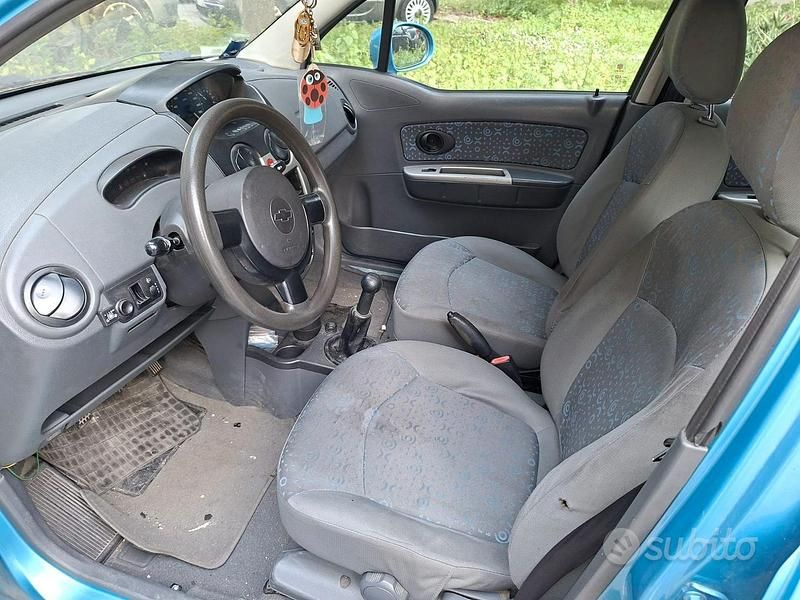 Usata Chevrolet Matiz 2007 Blu Utilitaria