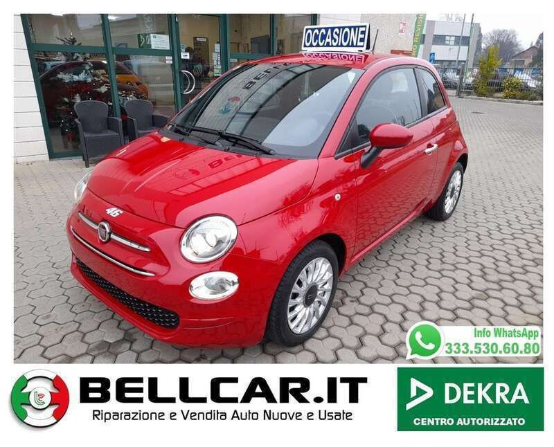 Usata Fiat 500 Lounge 69 CV (50 kW) 2021 Rosso Berlina