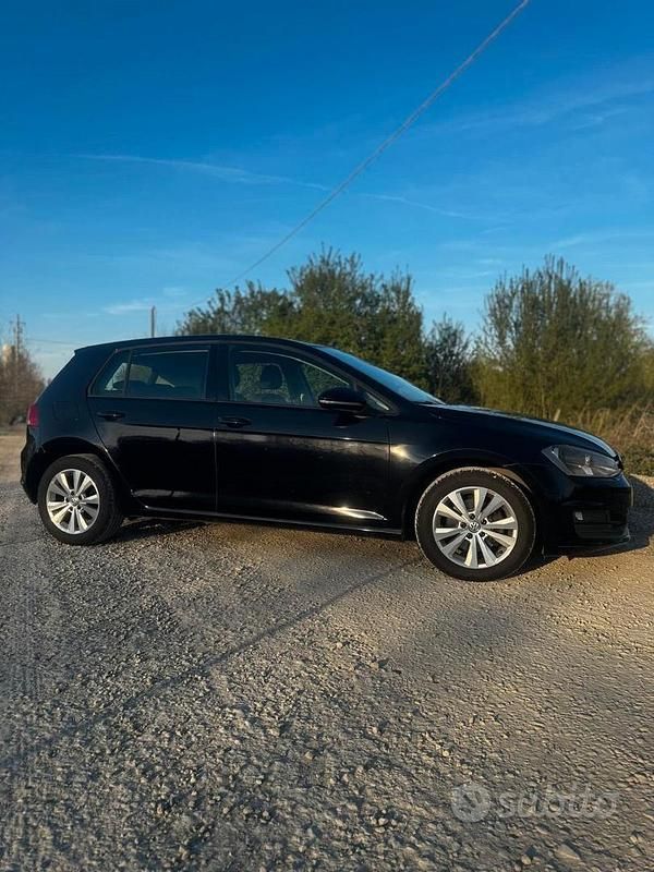 Usata VW Golf VII Comfortline 105 CV (77 kW) 2013 Nero Berlina