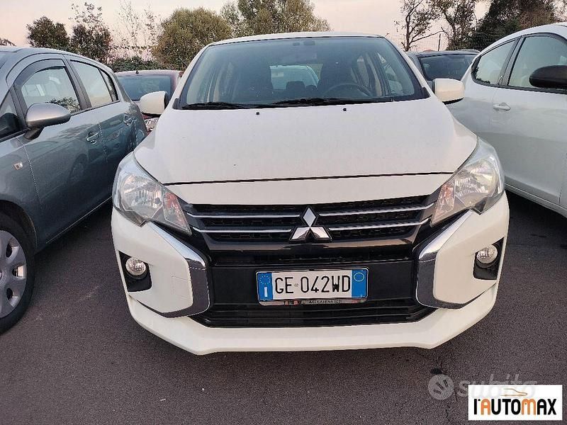 Usata Mitsubishi Space Star Invite 70 CV (51 kW) 2021 Bianco Utilitaria