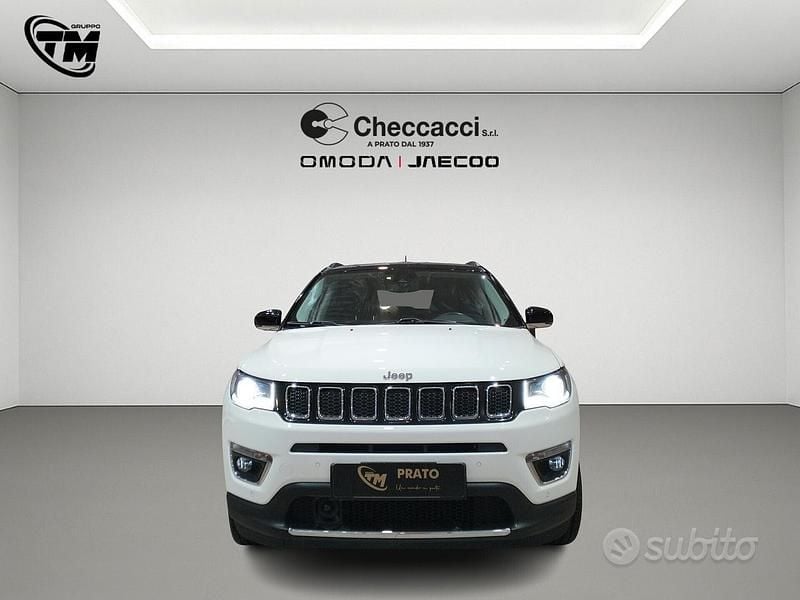 Usata Jeep Compass Limited 170 CV (125 kW) 2019 Bianco SUV