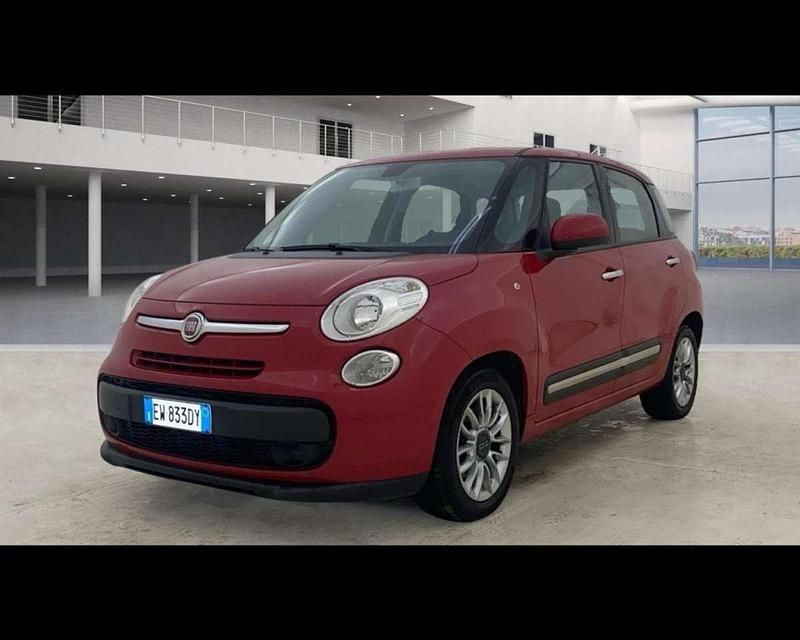 Rosso metallizzato Usata 2014 Fiat 500L Pop Star Monovolume | 6970 € (Buon prezzo) - Immagine 1/4