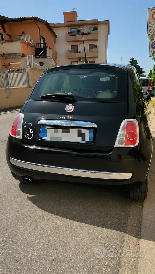 Usata Fiat 500 Sport 100 CV (73 kW) 2011 Nero Berlina