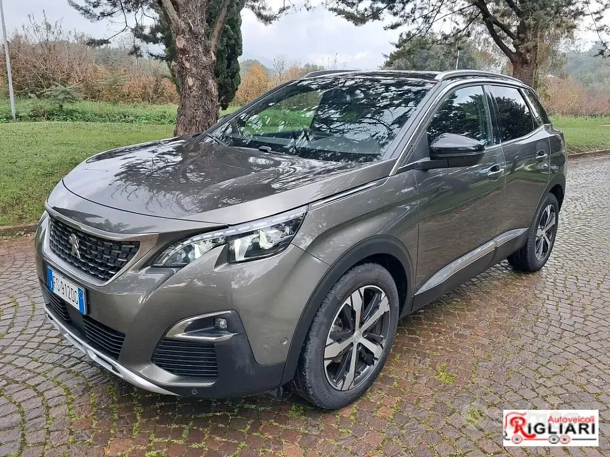 Usata Peugeot 3008 GT-line 177 CV (130 kW) 2018 Verde SUV