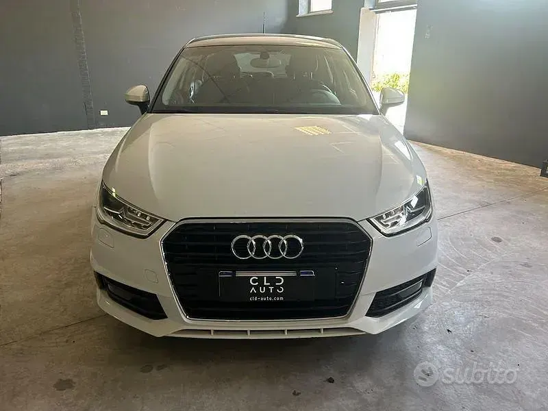 Usata Audi A1 S-Line 90 CV (66 kW) 2018 Bianco Berlina