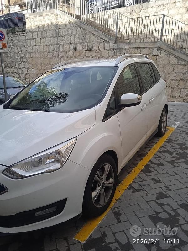 Usata Ford C-MAX Titanium S 120 CV (88 kW) 2016 Bianco Monovolume
