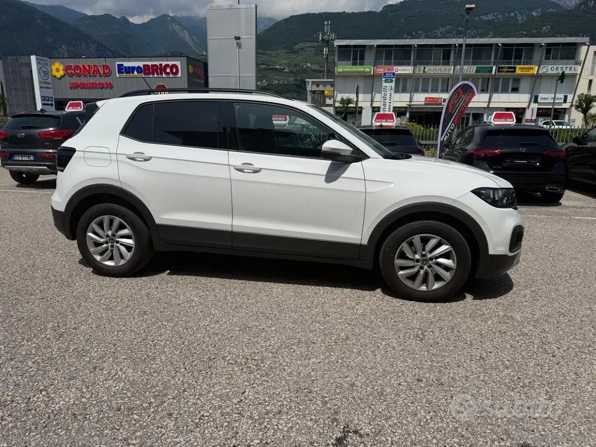 Usata VW T-Cross Advance 110 CV (80 kW) 2021 Bianco SUV