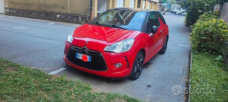 Usata DS Automobiles DS3 95 CV (69 kW) 2011 Rosso Coupé