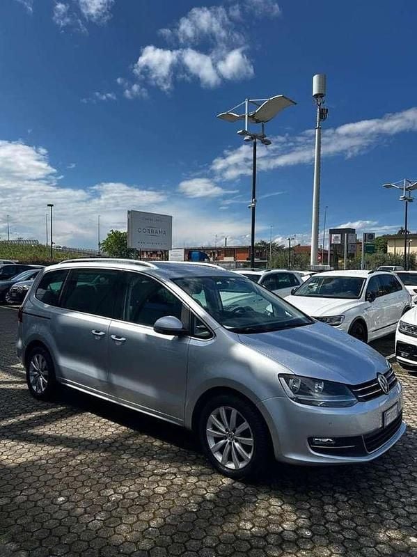Usata VW Sharan Highline 150 CV (110 kW) 2016 Argento Monovolume