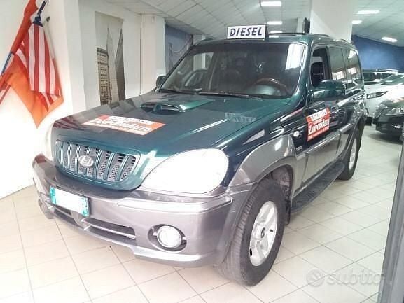 Usata Hyundai Terracan Premium 149 CV (109 kW) 2003 Verde SUV
