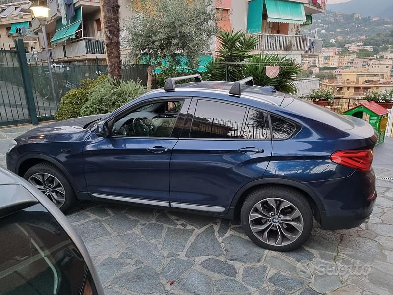 Usata BMW X4 190 CV (139 kW) 2014 Blu SUV