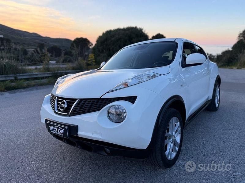 Usata Nissan Juke Tekna 110 CV (80 kW) 2012 Bianco SUV