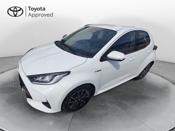 Usata Toyota Yaris Hybrid Trend 2021 Bianco Utilitaria