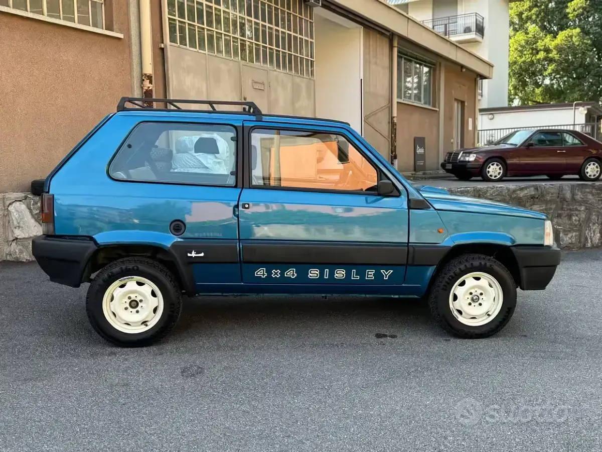 Usata Fiat Panda 4x4 50 CV (36 kW) 1990 Blu Utilitaria