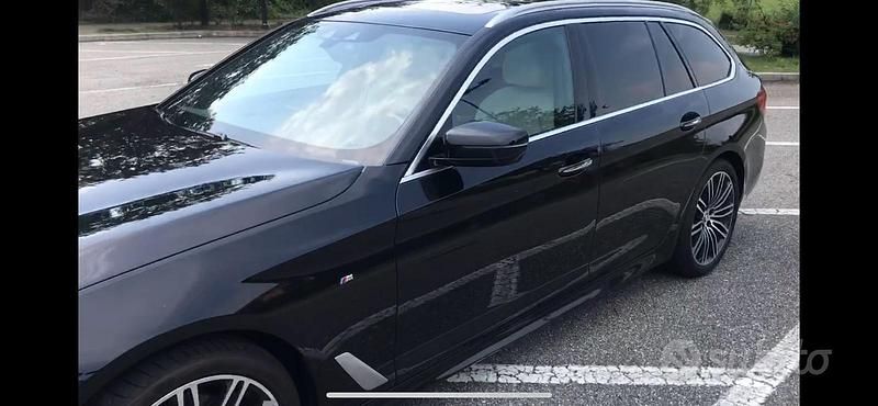 Usata BMW 520 M Sport 190 CV (139 kW) 2018 Nero Station wagon
