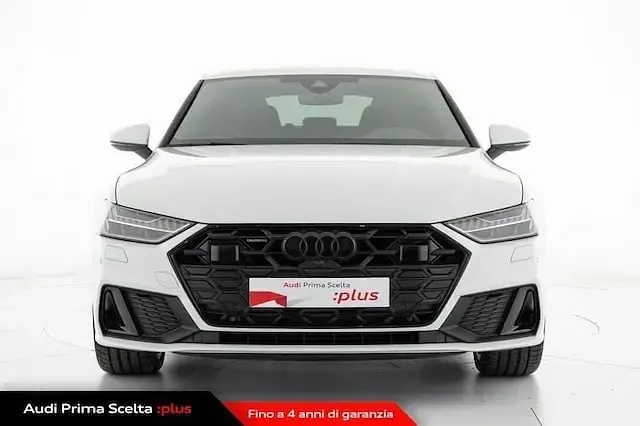 Usata Audi A7 Sportback Advanced Plus 204 CV (150 kW) 2024 Bianco ghiaccio metallizzato Utilitaria