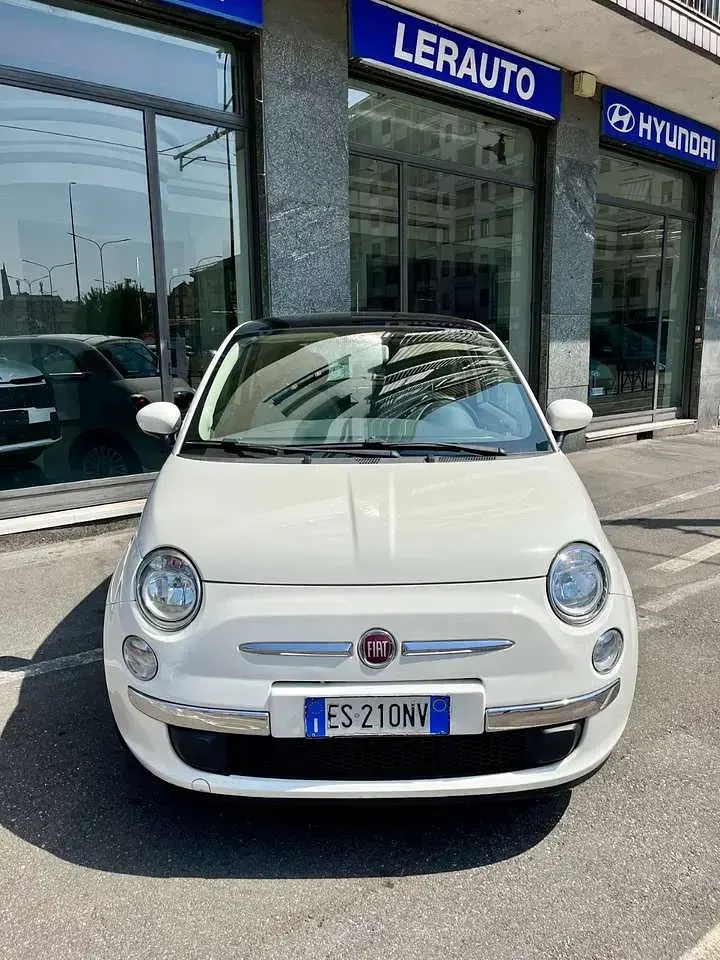 Usata Fiat 500 69 CV (50 kW) 2013 Bianco Utilitaria