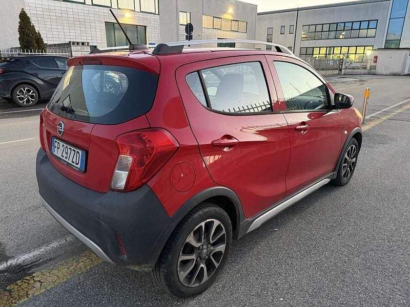 Usata Opel Karl Rocks 73 CV (53 kW) 2018 Rosso Utilitaria