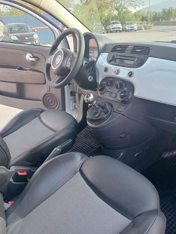 Usata Fiat 500 Pop 75 CV (55 kW) 2009 Blu/azzurro Cabrio