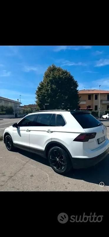 Usata VW Tiguan 115 CV (84 kW) 2017 Bianco SUV