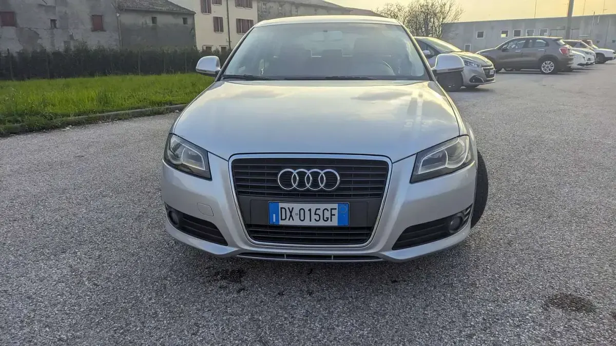 Usata Audi A3 Ambition 125 CV (91 kW) 2009 Grigio Utilitaria