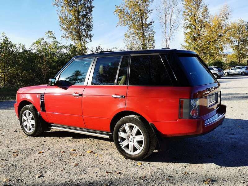 Usata Land Rover Range Rover HSE 272 CV (200 kW) 2008 Rosso SUV