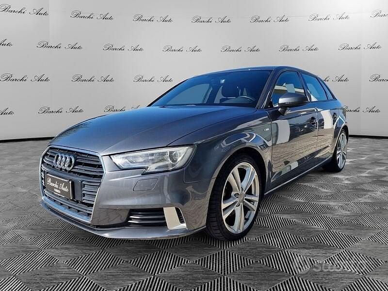 Usata Audi A3 S-Line 150 CV (110 kW) 2017 Grigio Berlina